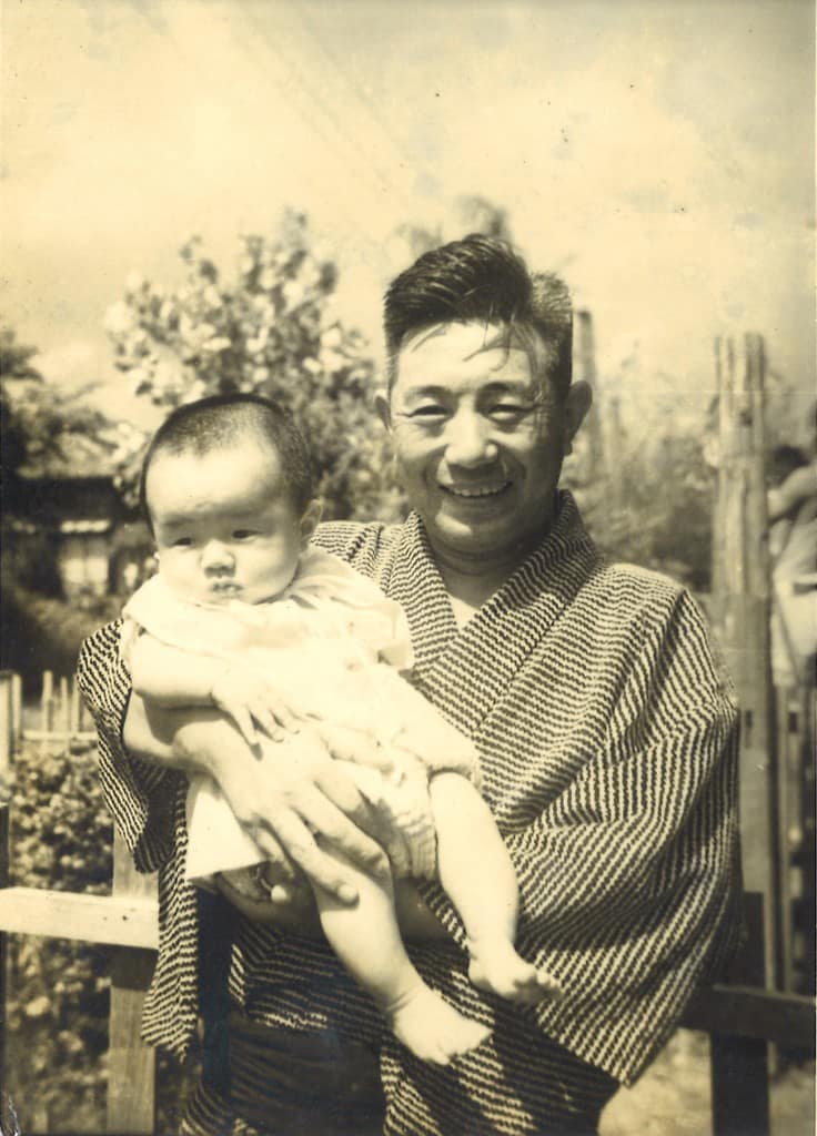 父との写真