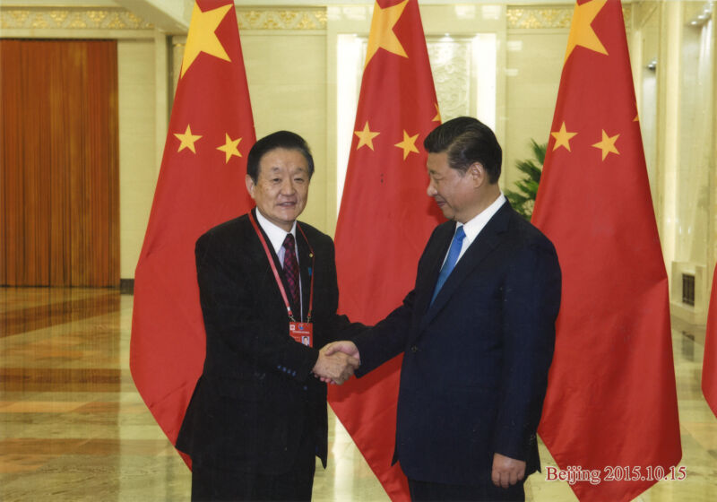 中国の習近平国家主席と会談 アジア政党会議にて